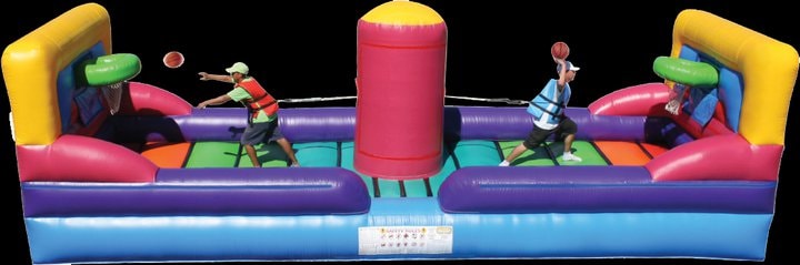 Two-Person Bungee Basketball