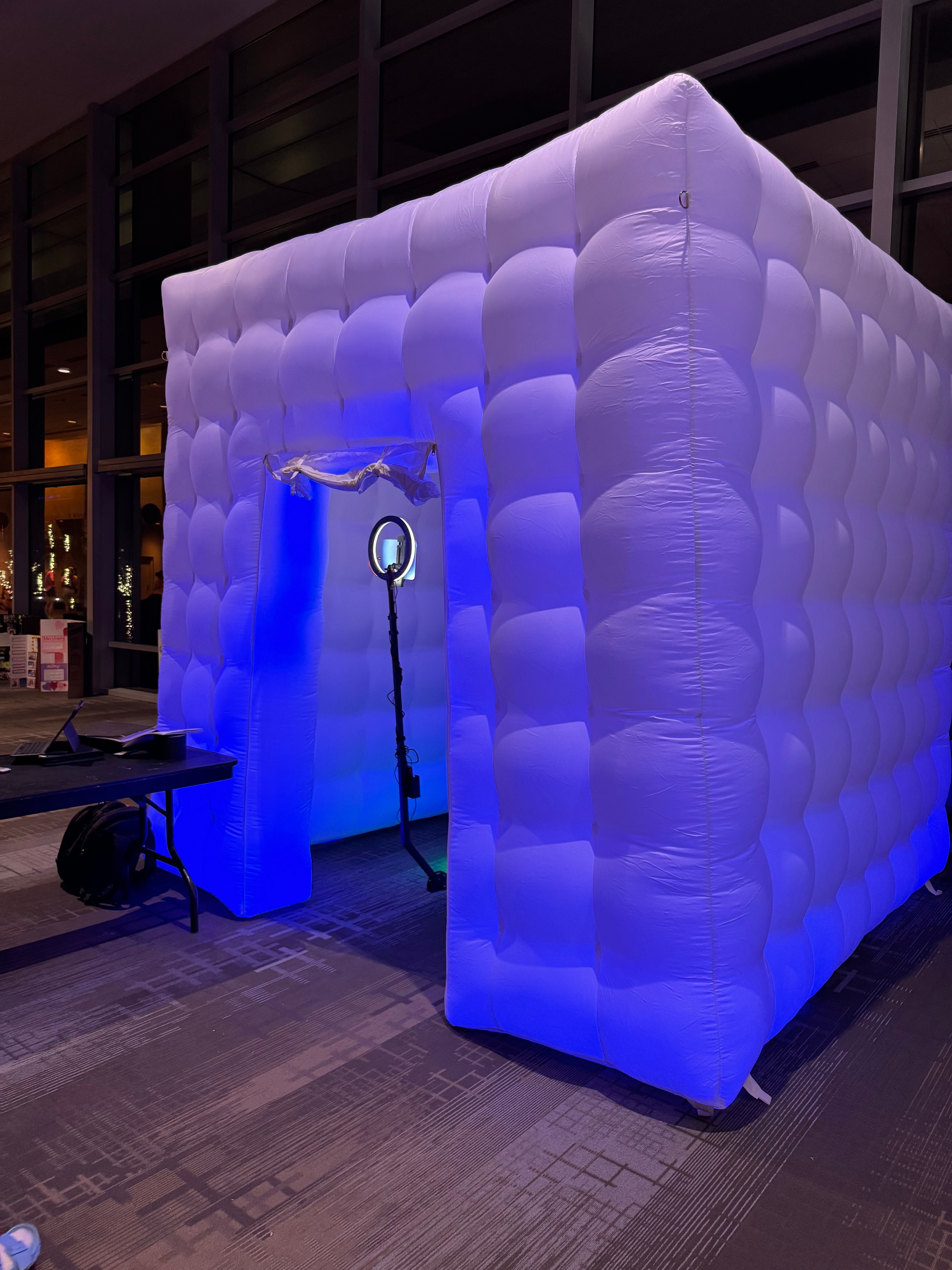 360 photo booth at a party
