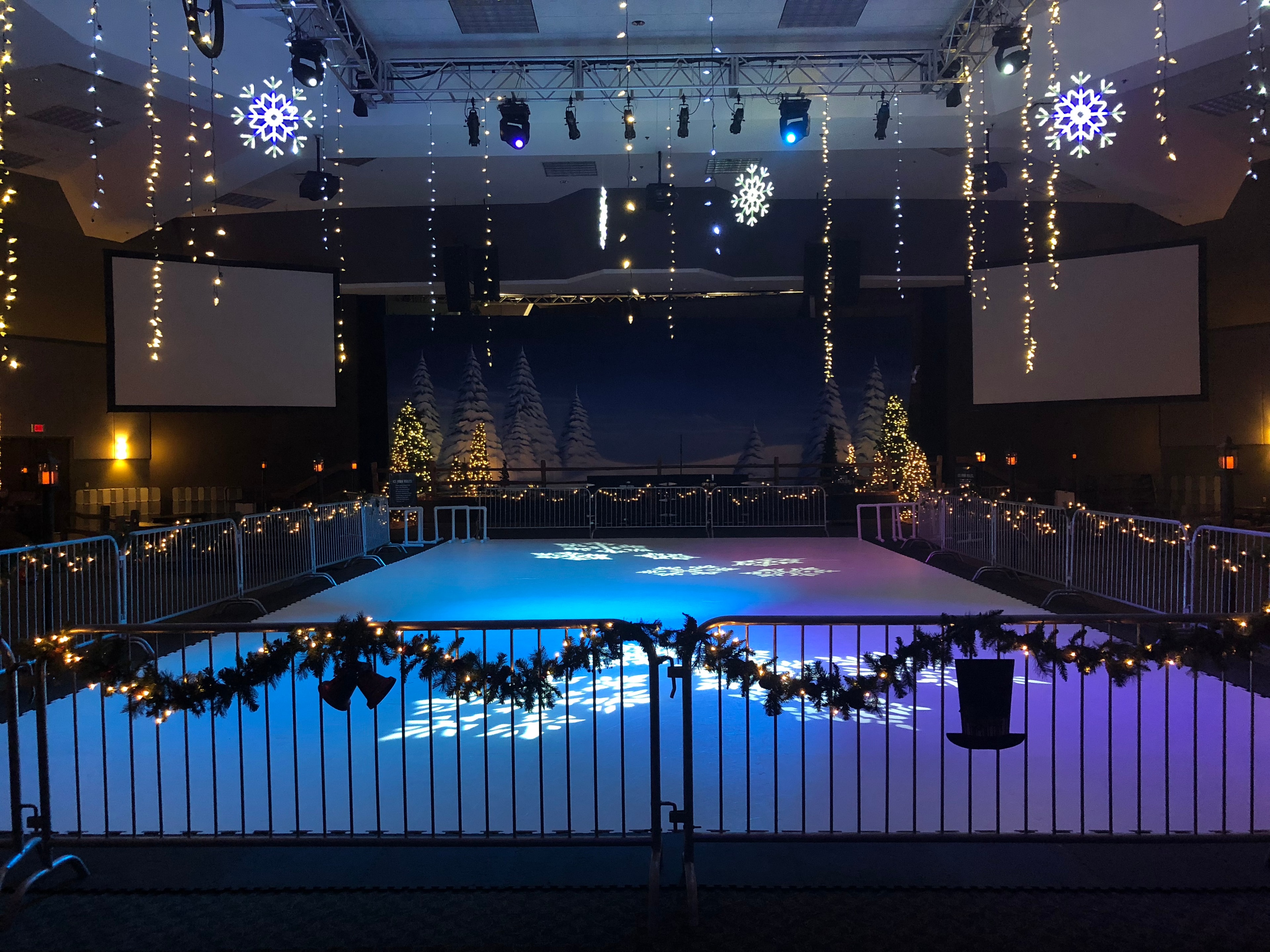 Iceless Skating Rink