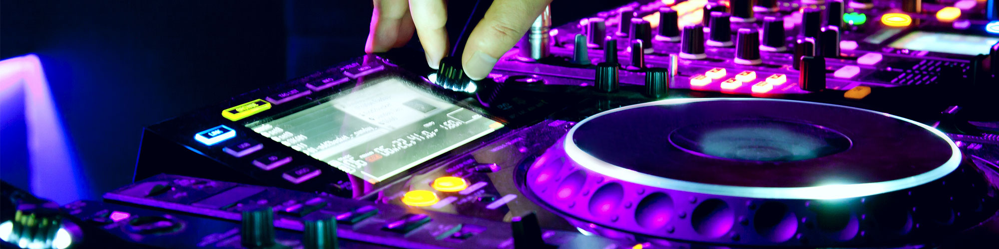 DJ Table Closeup